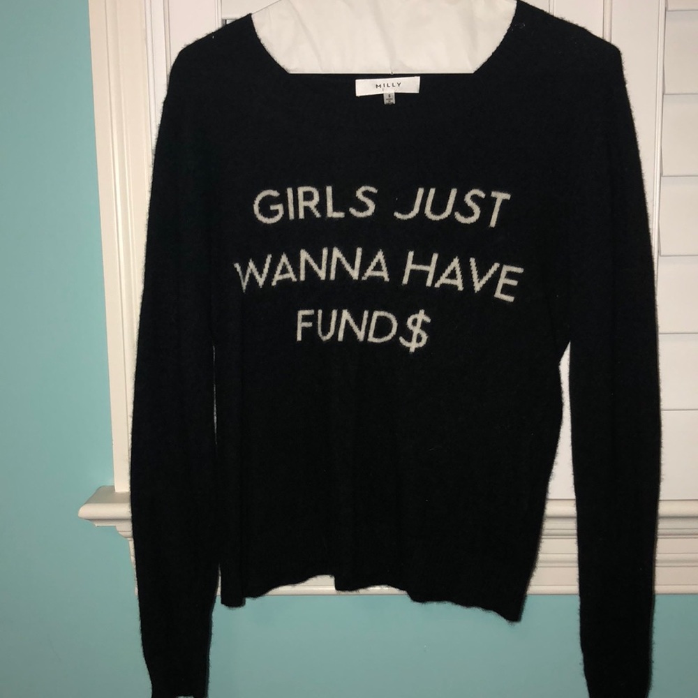 SUPER CUTE Cashmere sweater from milly!!